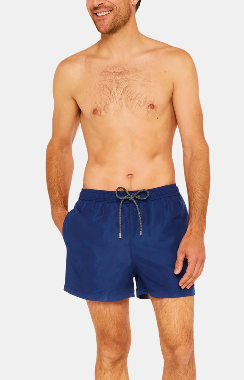 Short de bain - Polyester recyclé Marine