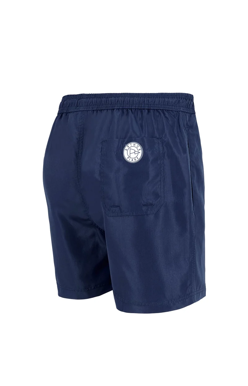 Short de bain - Polyester recyclé Marine