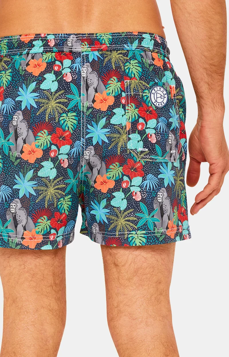 Short de bain Jungle - Bleu