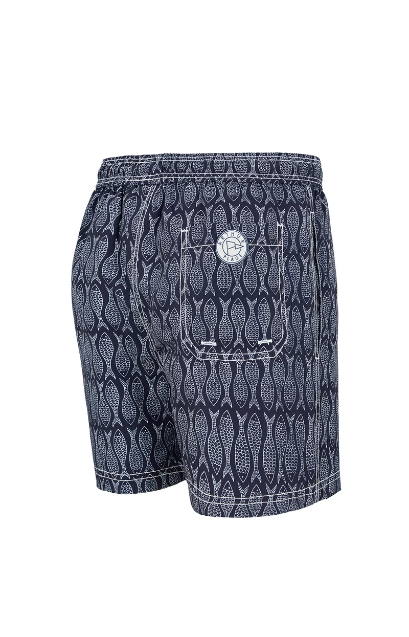 Short de bain Fish - Marine