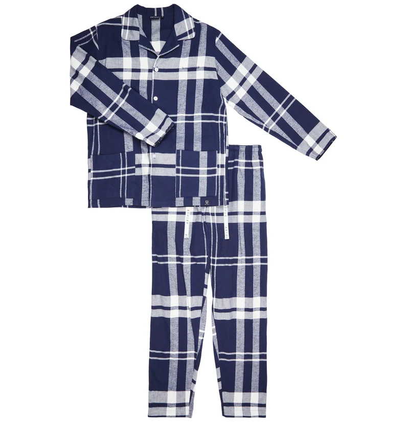 Pyjama boutonné - Big Carreaux