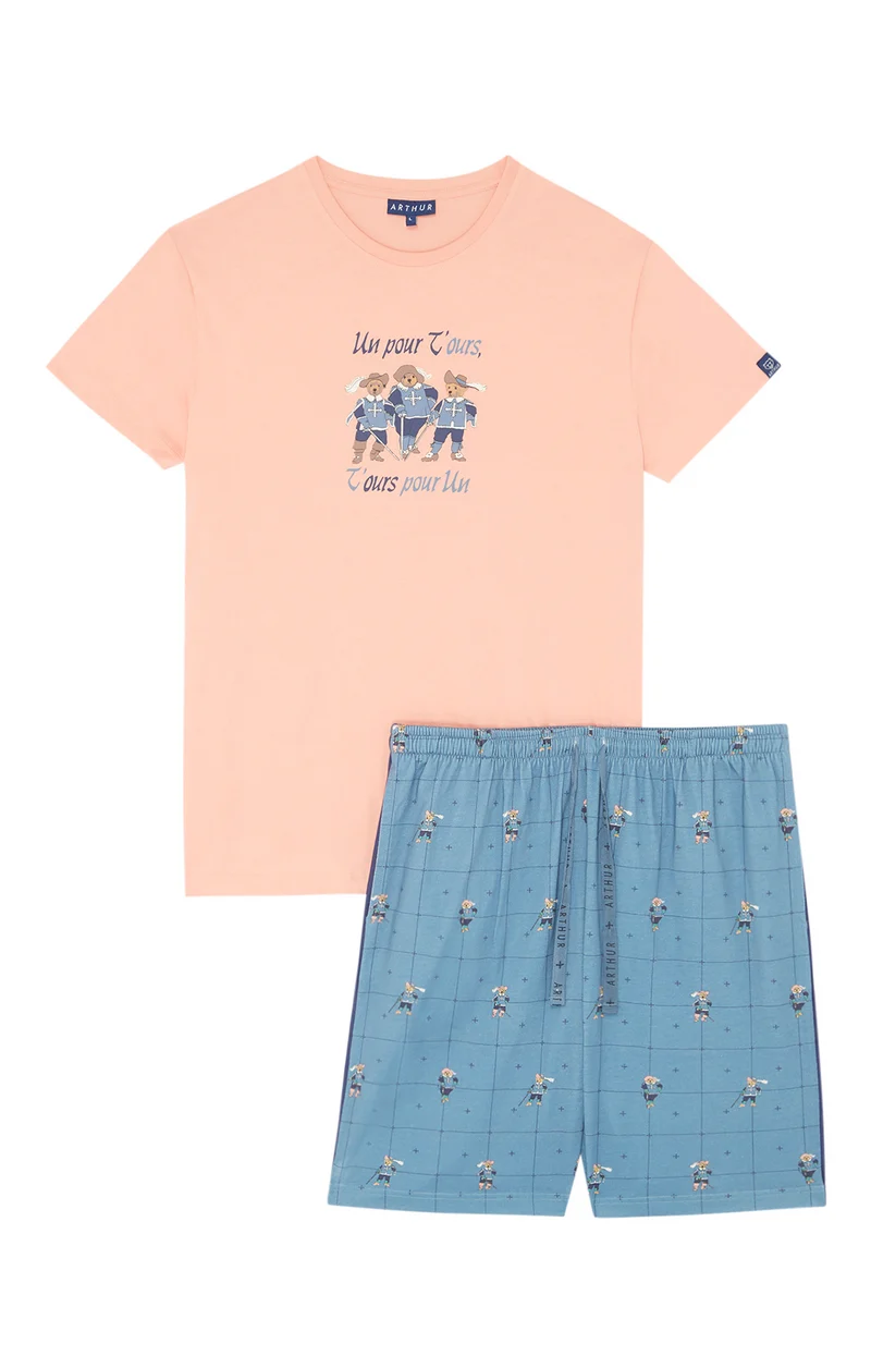 Pyjashort - Teddy Mou(r)squetaires