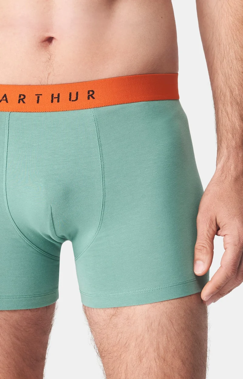 Boxer en jersey de coton - Vert