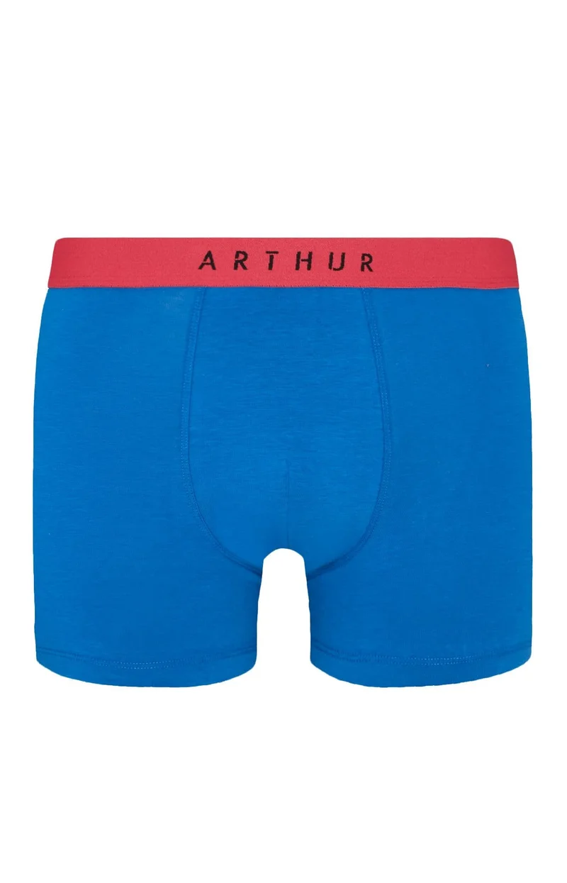 Boxer en jersey de coton - Bleu