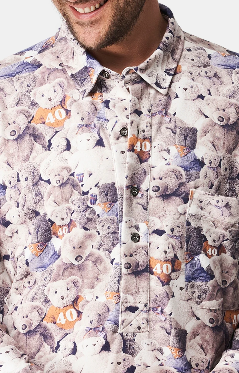 Chemise Grand-Père - Teddy 40 ans