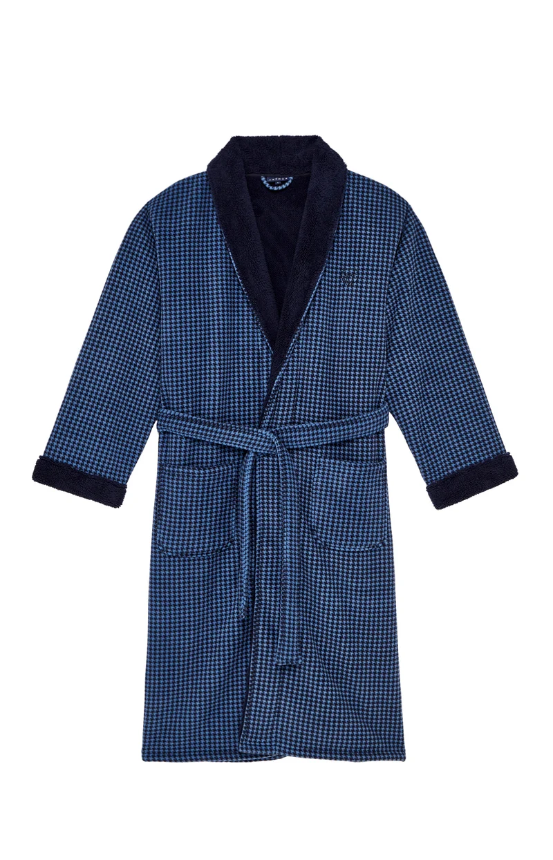 Robe de chambre polaire - Pied de Poule