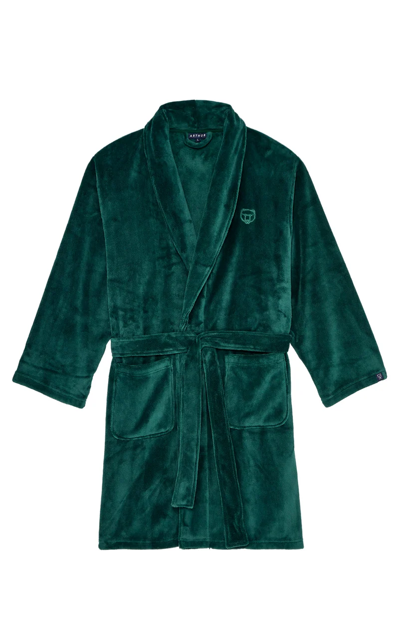 Robe de chambre polaire - Sapin
