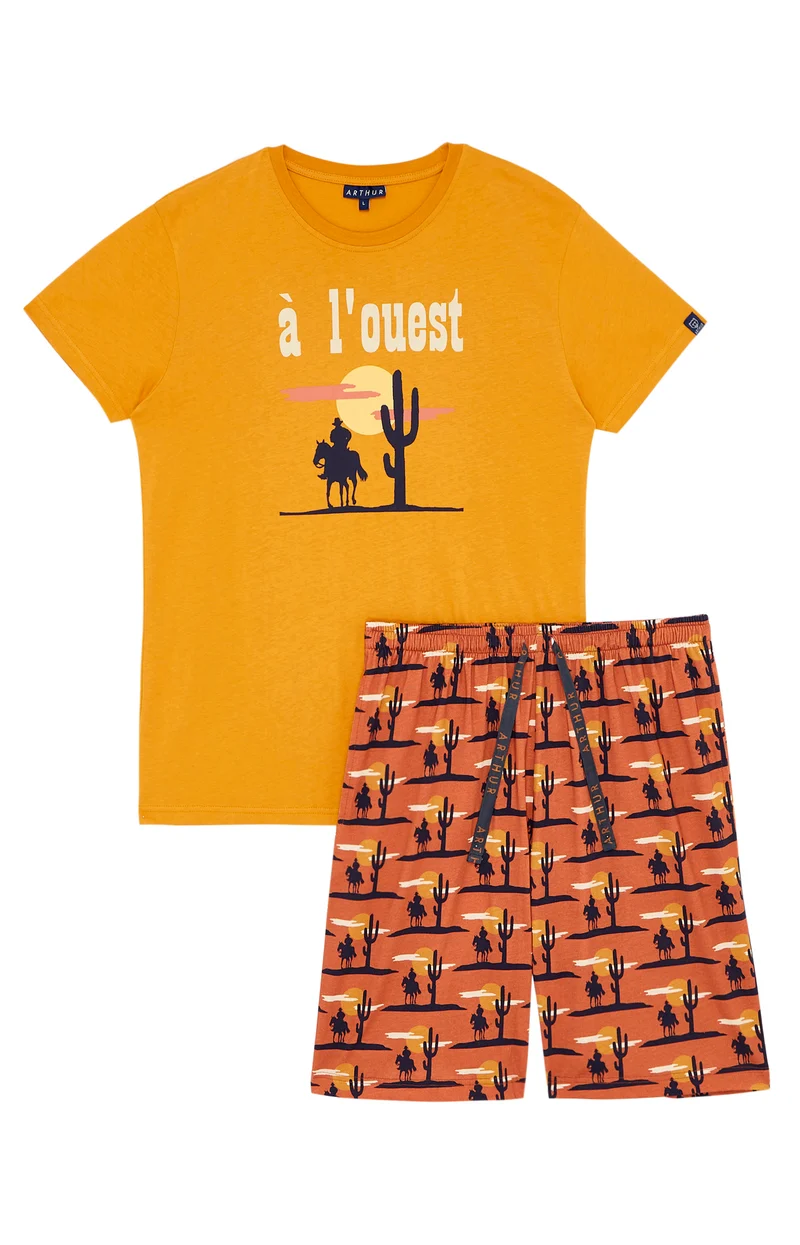 Pyjashort - A l'ouest