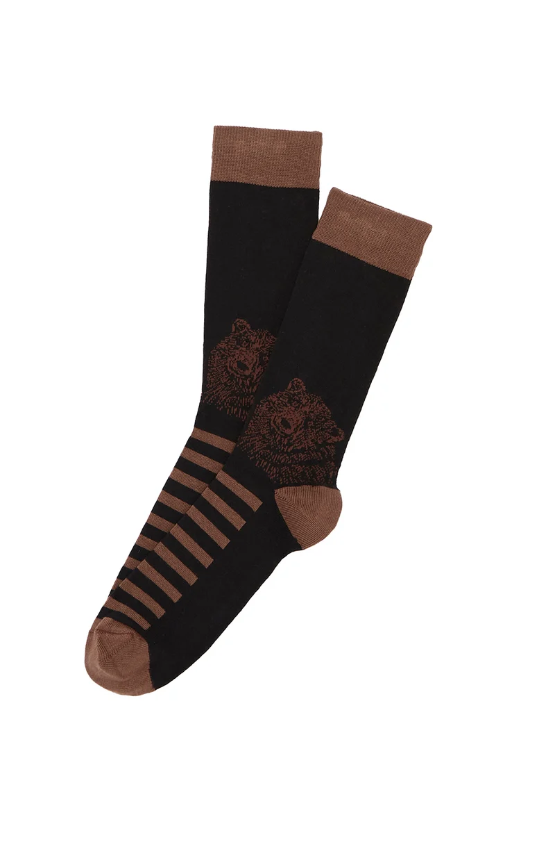 Chaussettes Ours - Noir