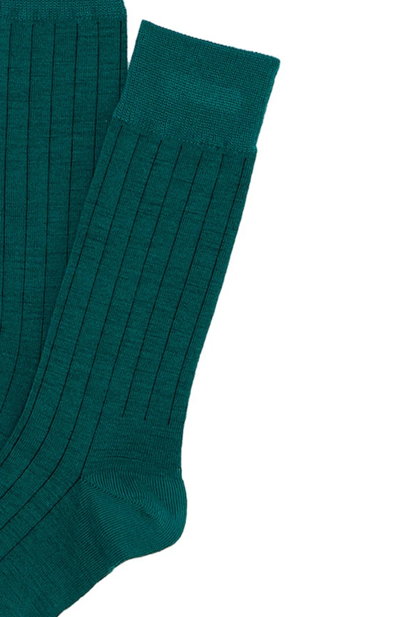 Chaussettes Laine et Coton - Green