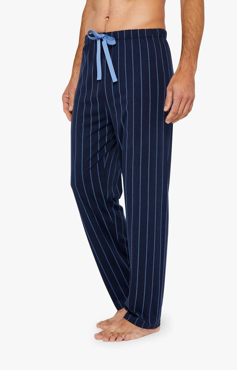 Pyjama boutonné en lyocell et coton - Tradi Marine