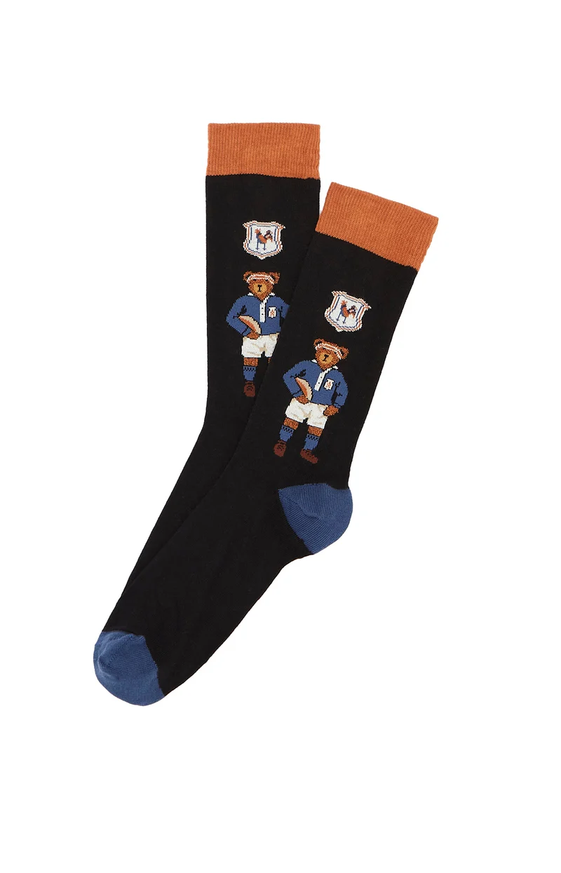 Chaussettes - Teddy Rugby Noir