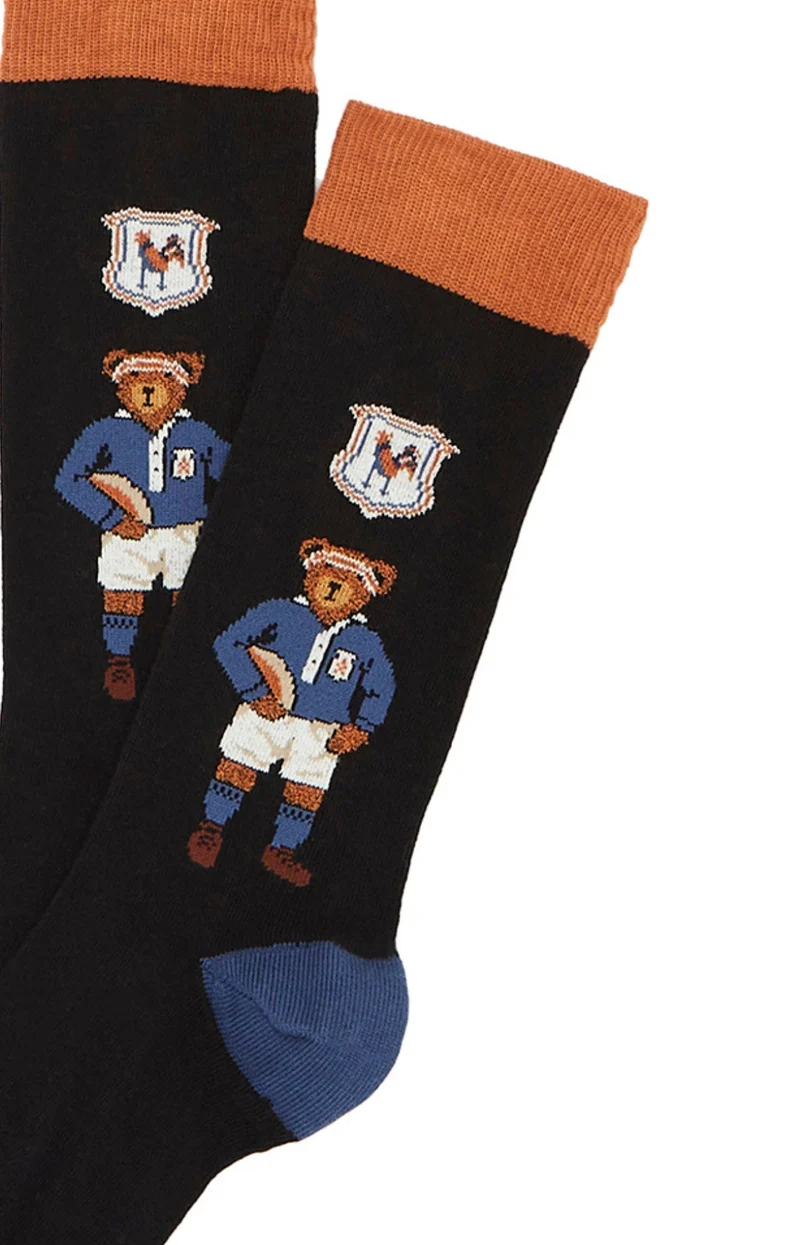 Chaussettes - Teddy Rugby Noir