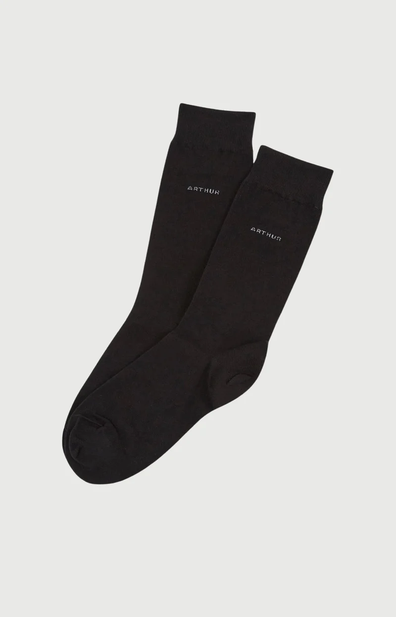 Chaussettes en coton - Noir