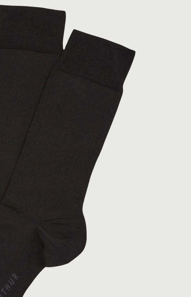 Chaussettes en coton - Noir