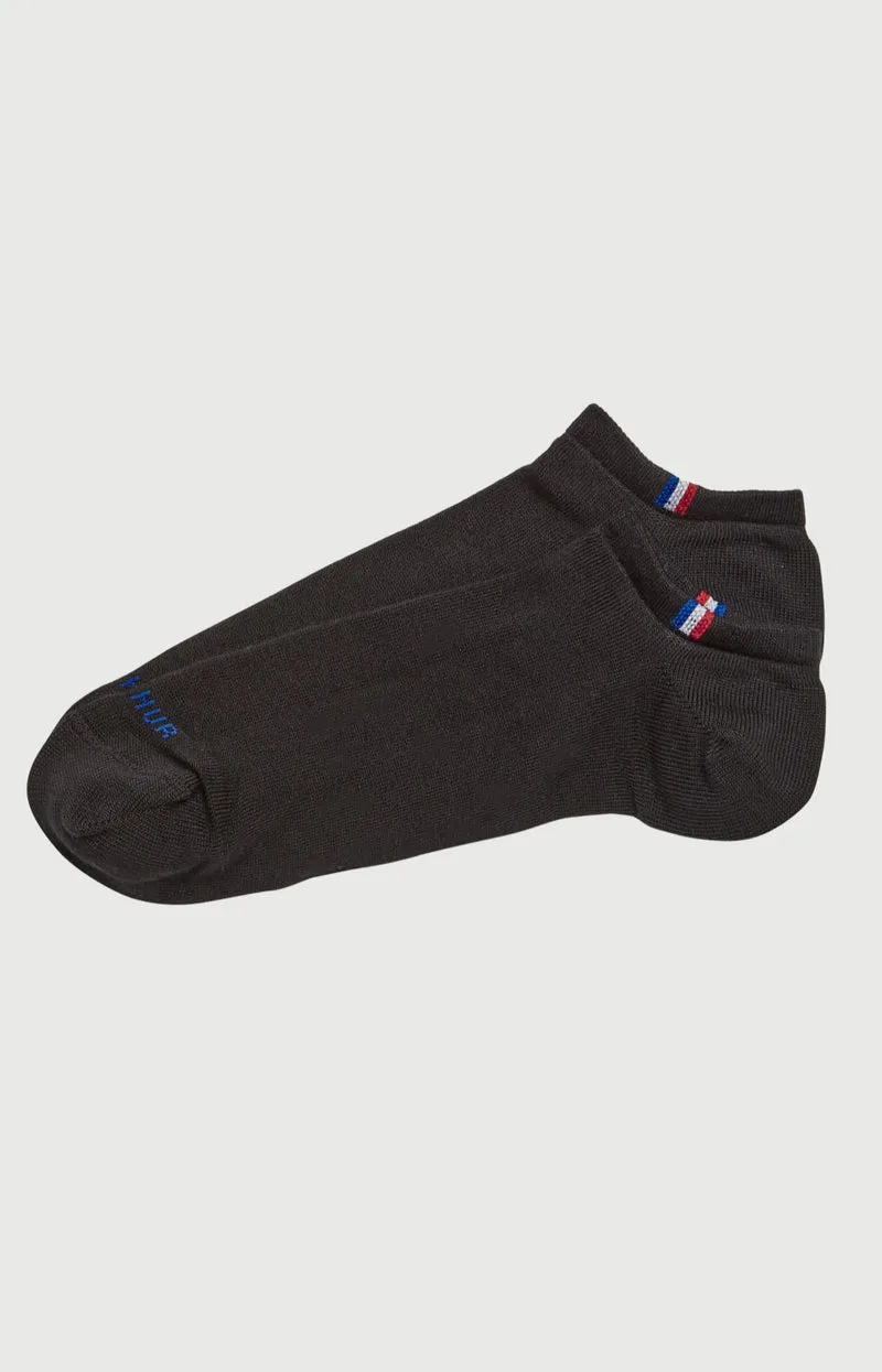 Pack 2 chaussettes en coton - Noir
