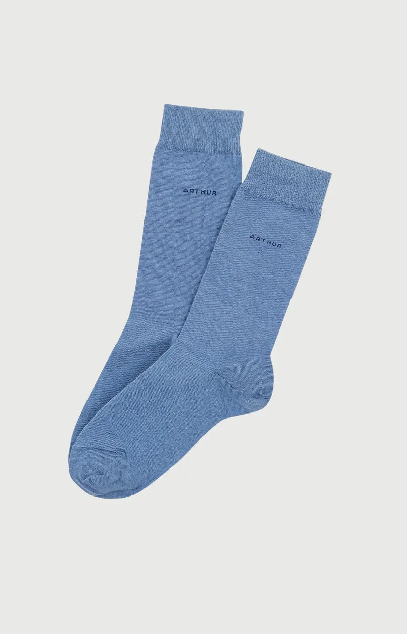 Chaussettes en coton - Denim