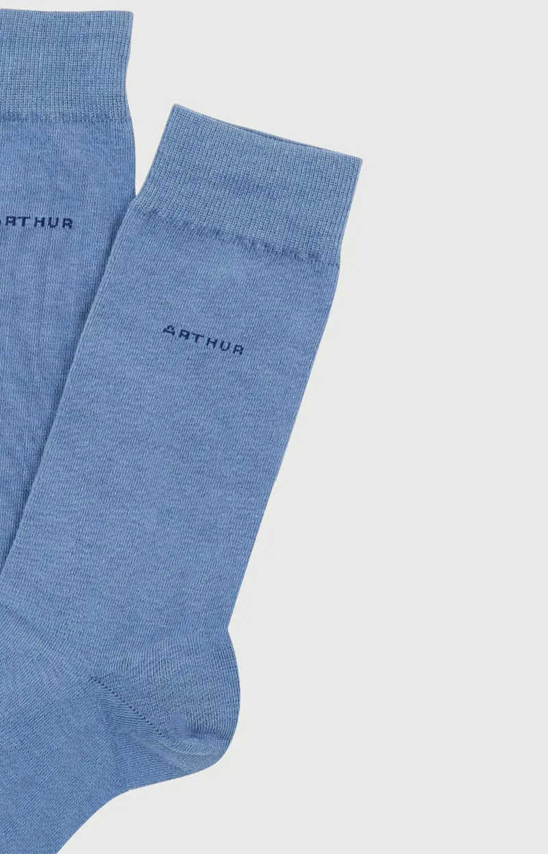Chaussettes en coton - Denim