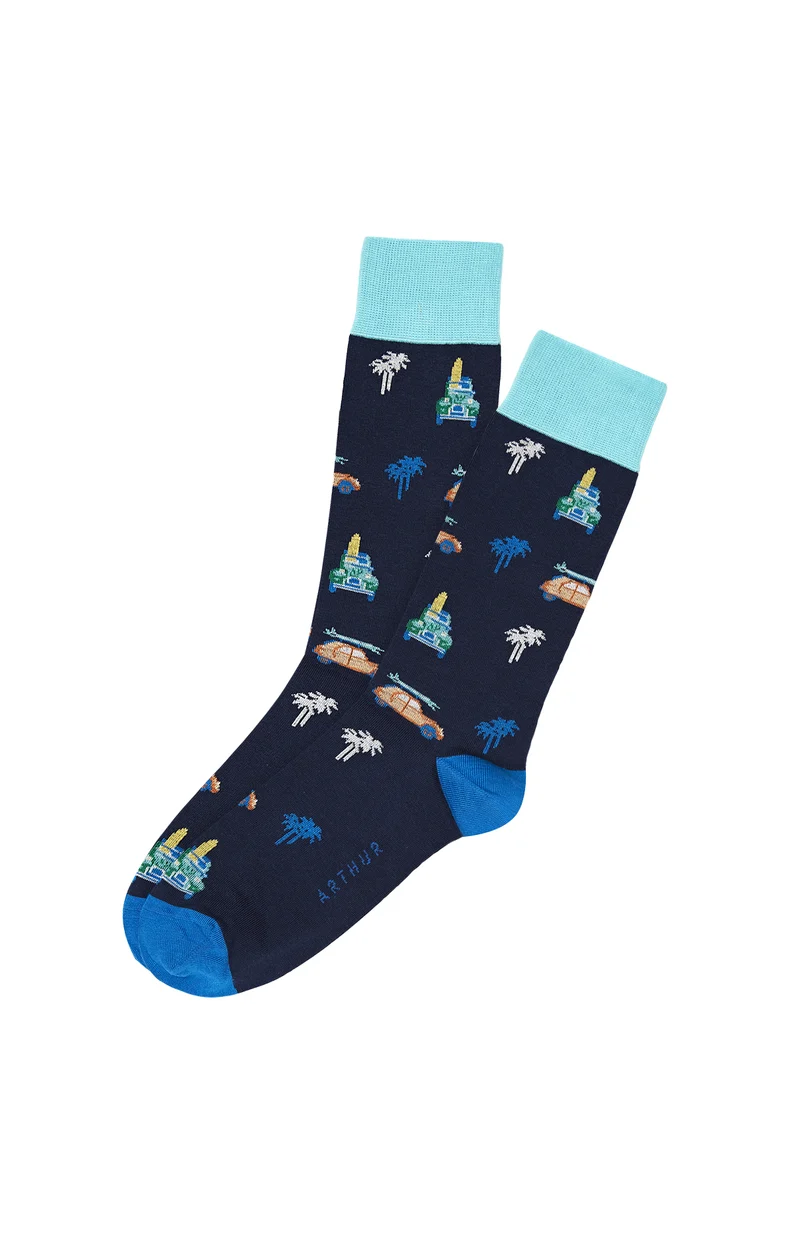 Chaussettes 2CV - Marine