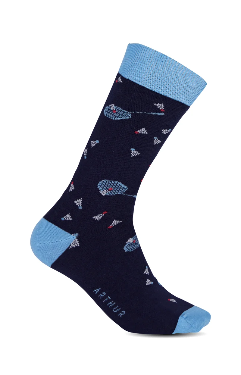 Chaussettes Badminton - Marine