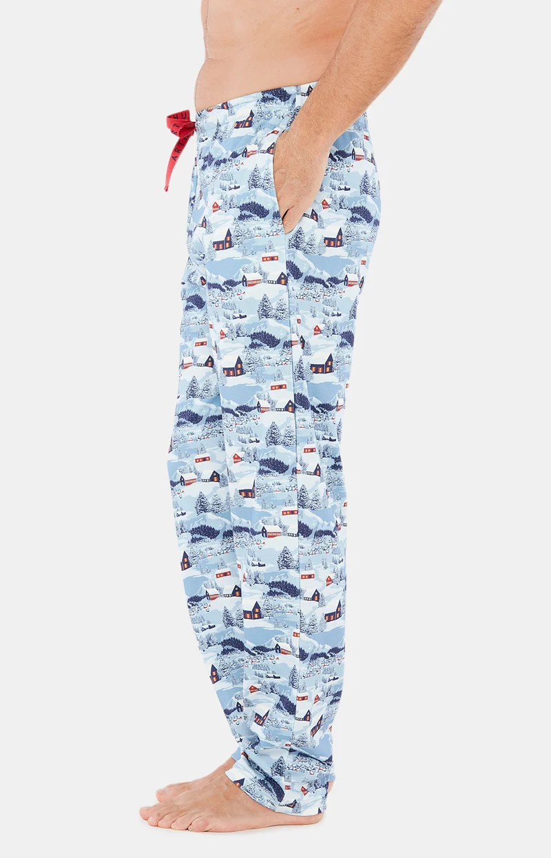 Pyjama Petits Chalets - Rouge