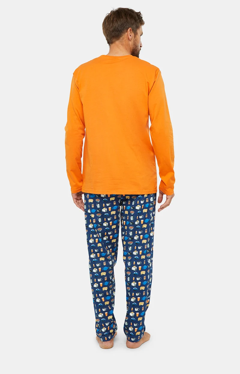 Pyjama Thé Lit Travail - Orange