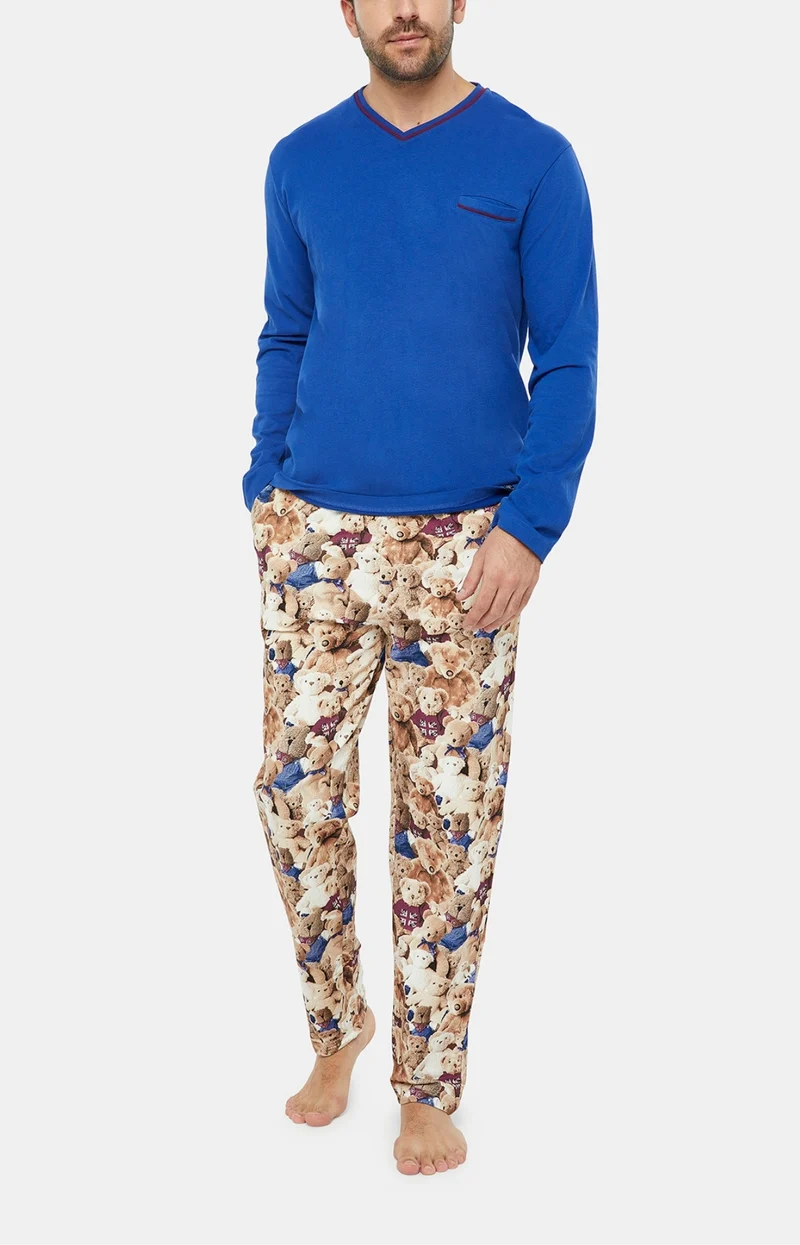 Pyjama - Teddy Bleu