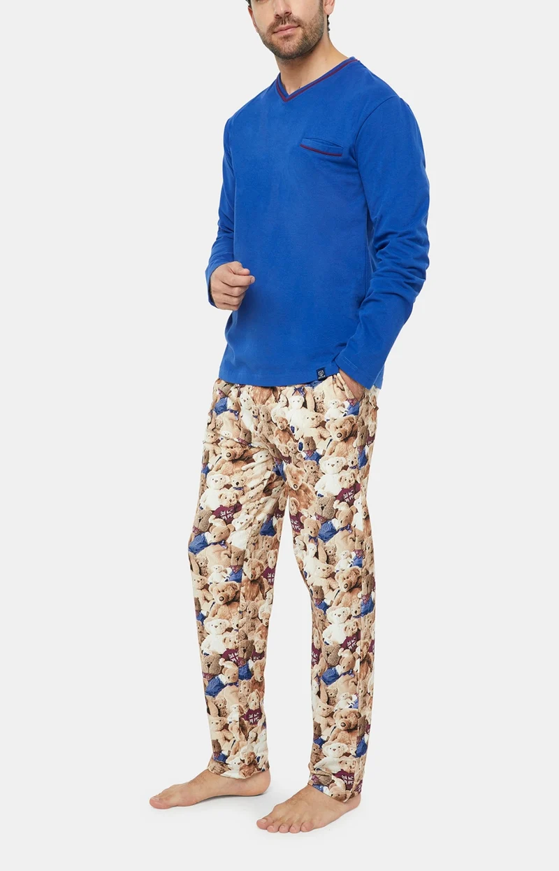 Pyjama - Teddy Bleu