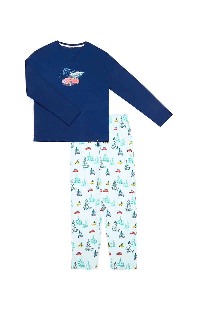 Pyjama 2CV - Bleu