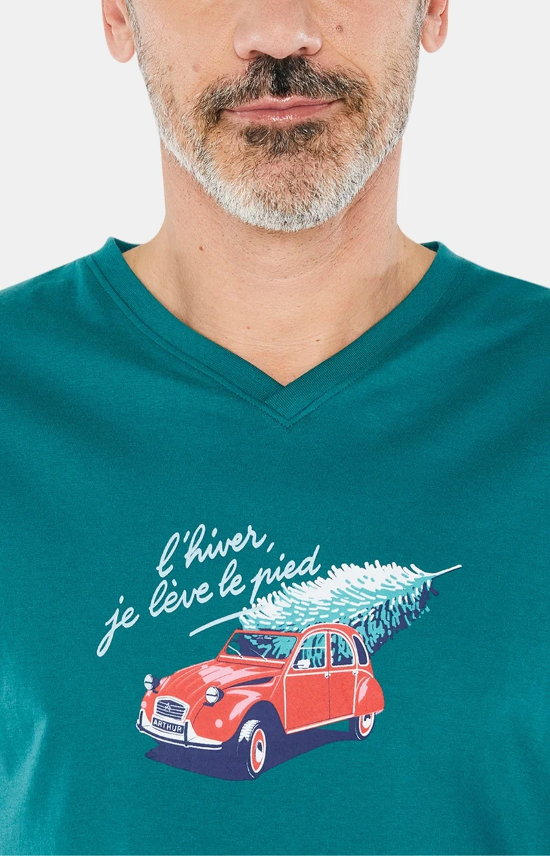 Pyjashort 2CV - Bleu