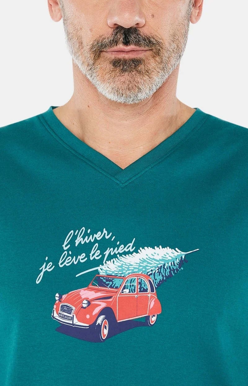 Pyjashort manches longues - 2CV