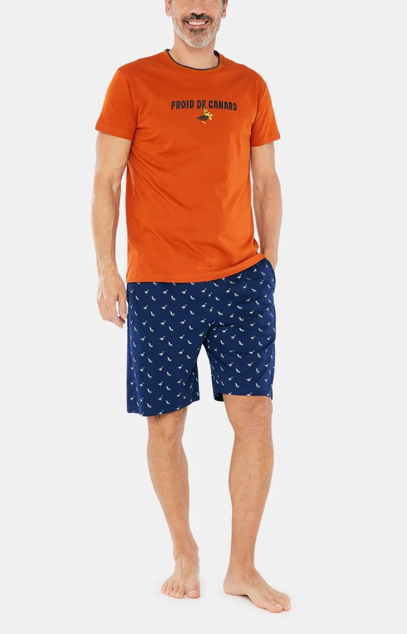 Pyjashort Colvert - Orange