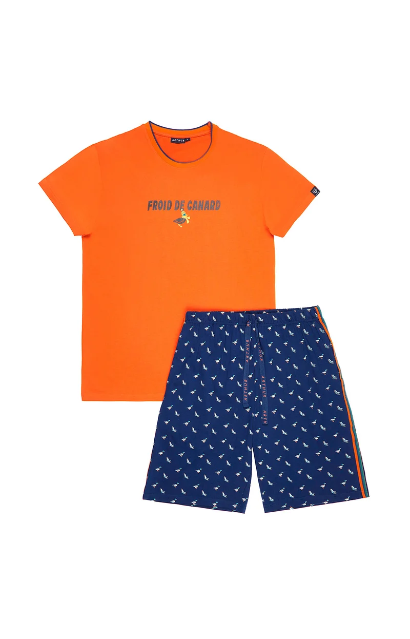 Pyjashort Colvert - Orange