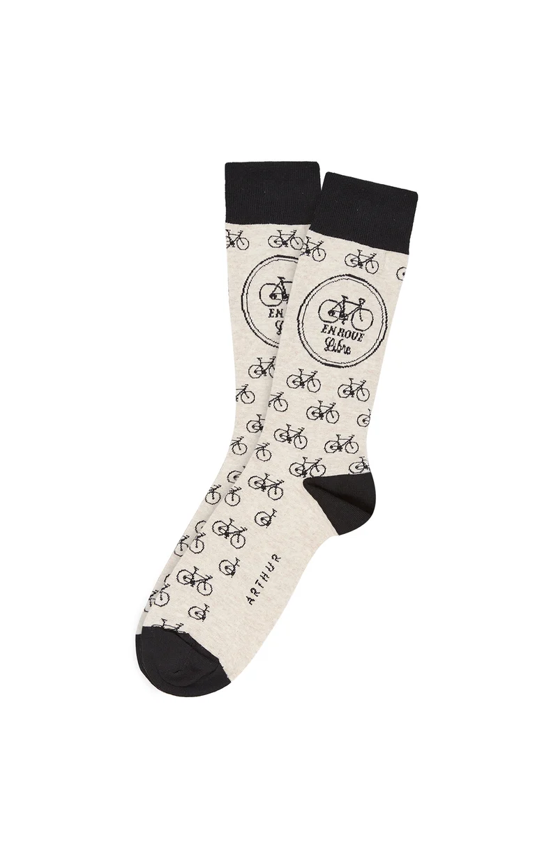 Chaussettes Roue Libre - Beige