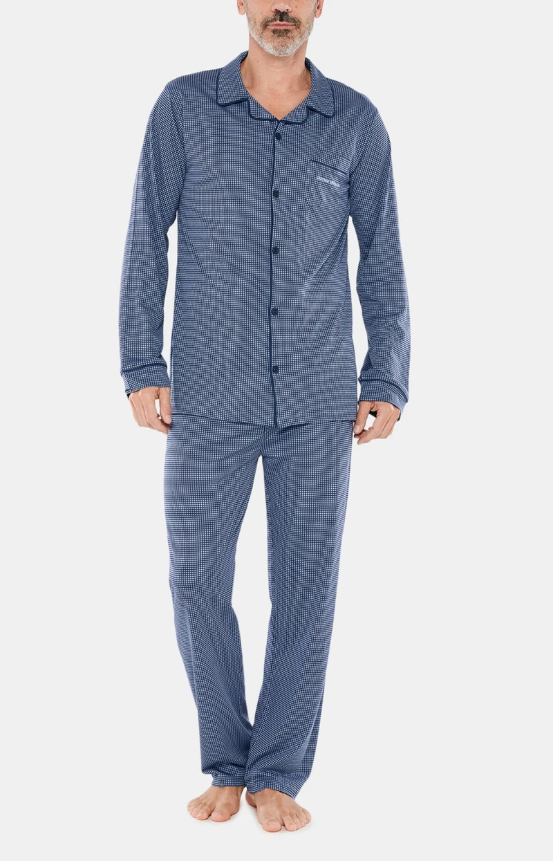 Pyjama boutonné - Caviar