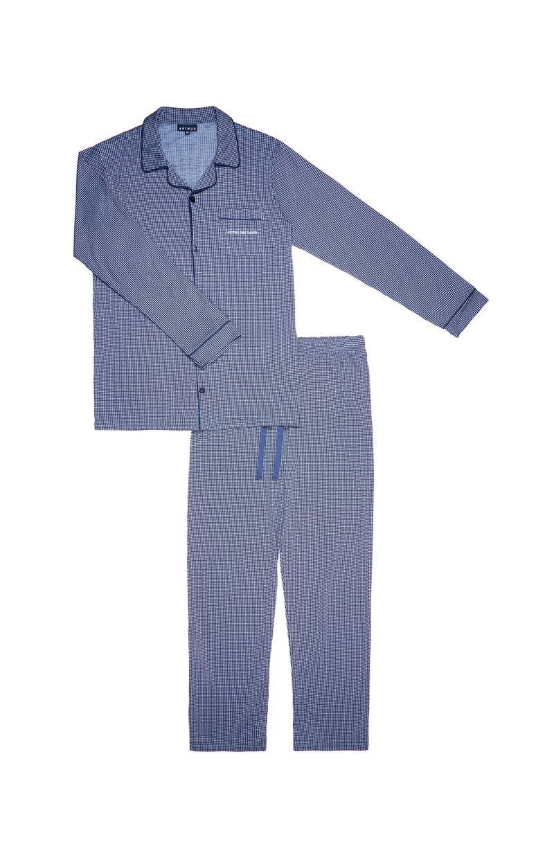 Pyjama boutonné - Caviar