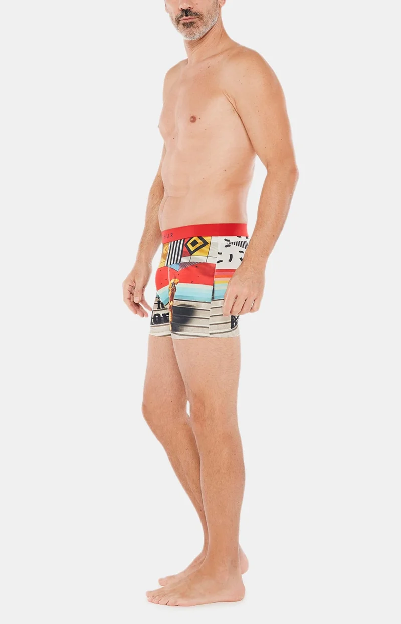 Boxer en jersey de coton - A la conquête de l'espace