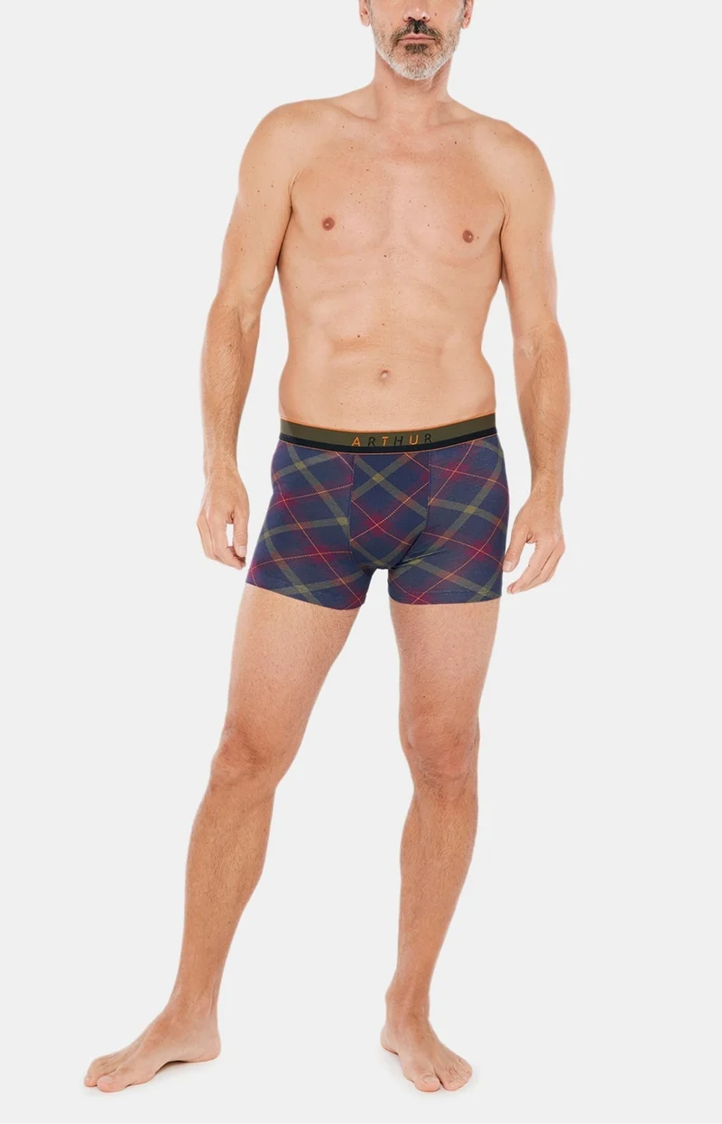 Boxer en jersey de coton - Tartan Folie