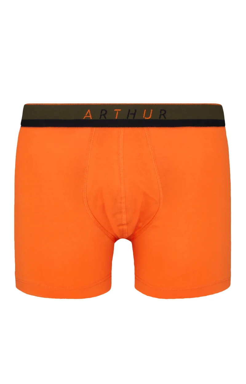 Boxer Slippé Coton - Orange