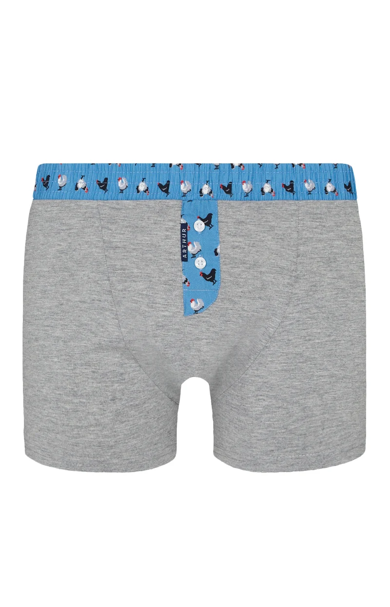 Boxer Club Coton - Gris