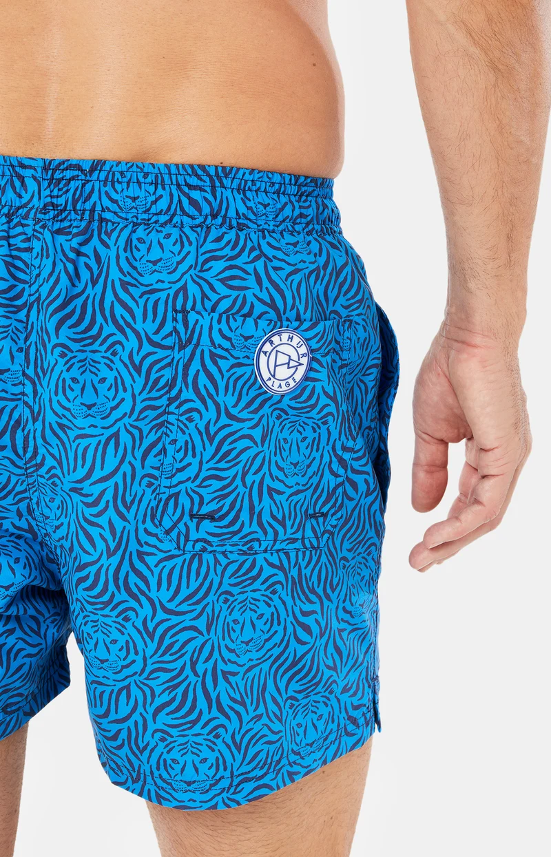 Short de bain Tigre - Marine