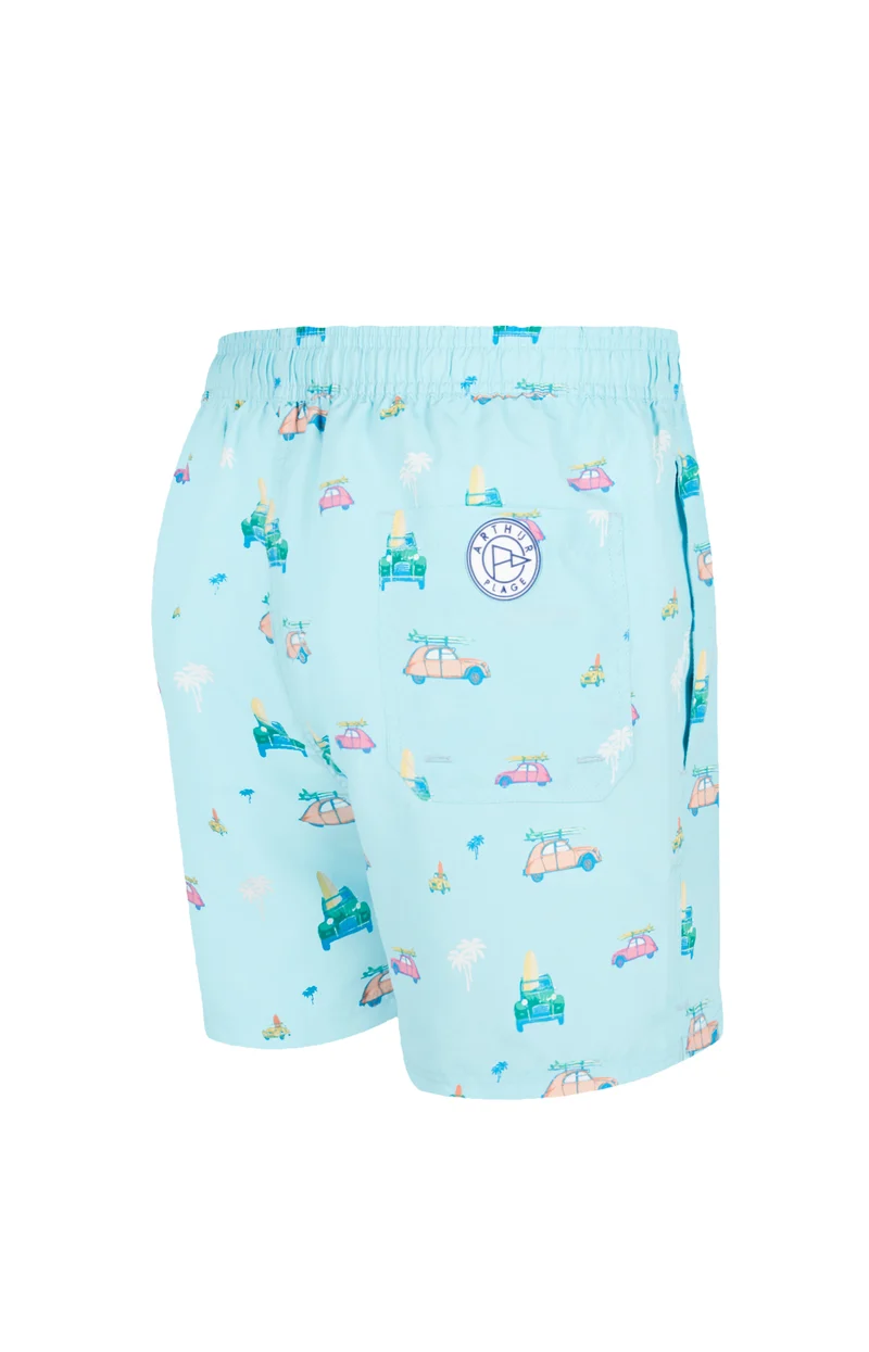 Short de bain 2CV - Bleu