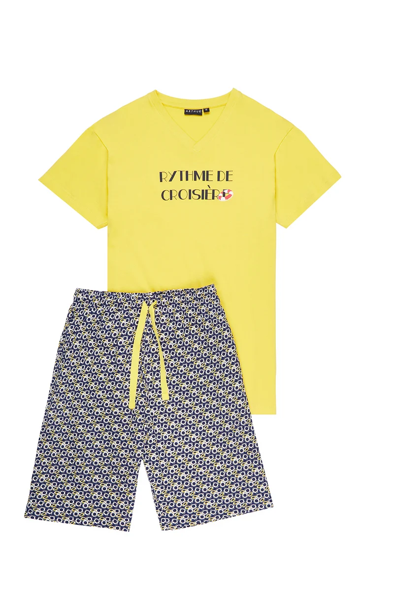 Pyjashort Rythme de Croisière