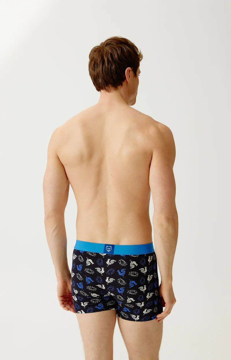 Boxer en jersey de coton - Noir