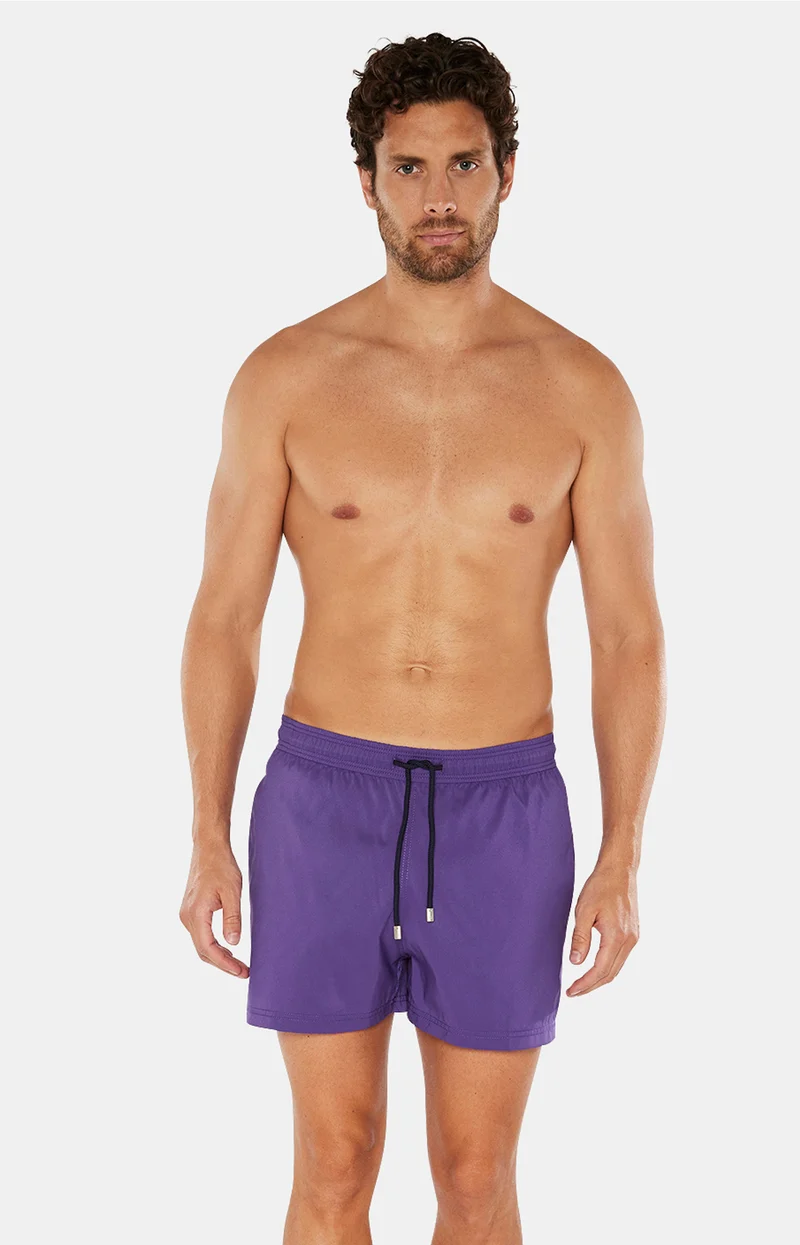 Short de bain Polyester recyclé - Violet