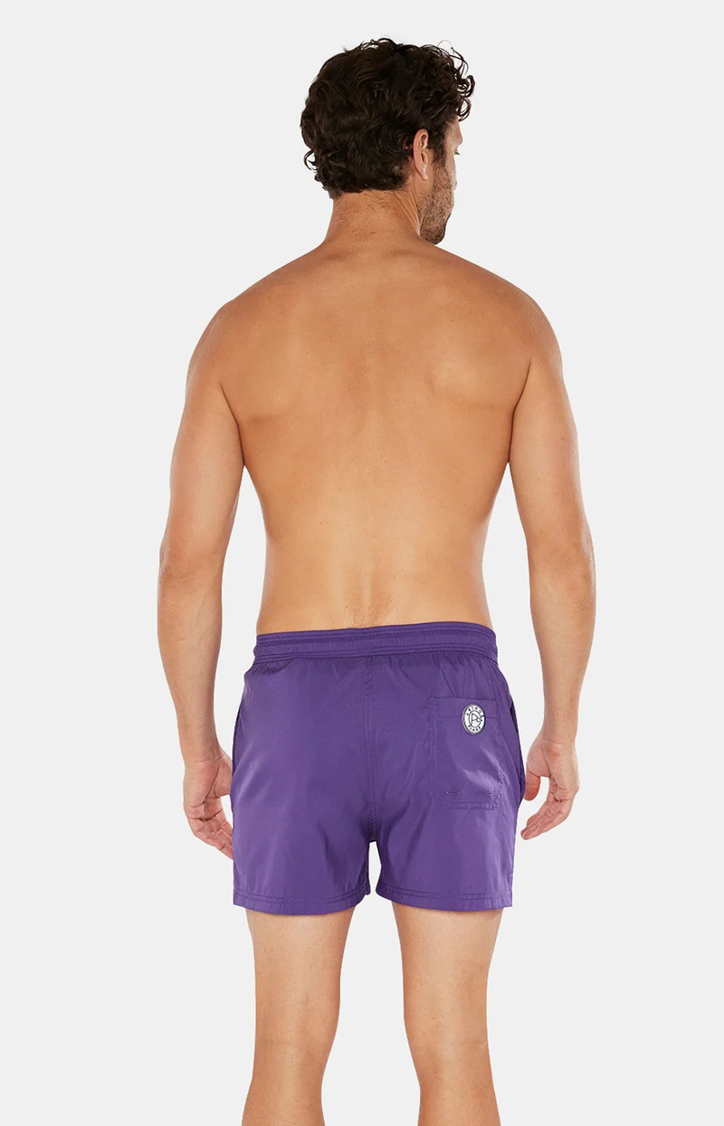 Short de bain Polyester recyclé - Violet