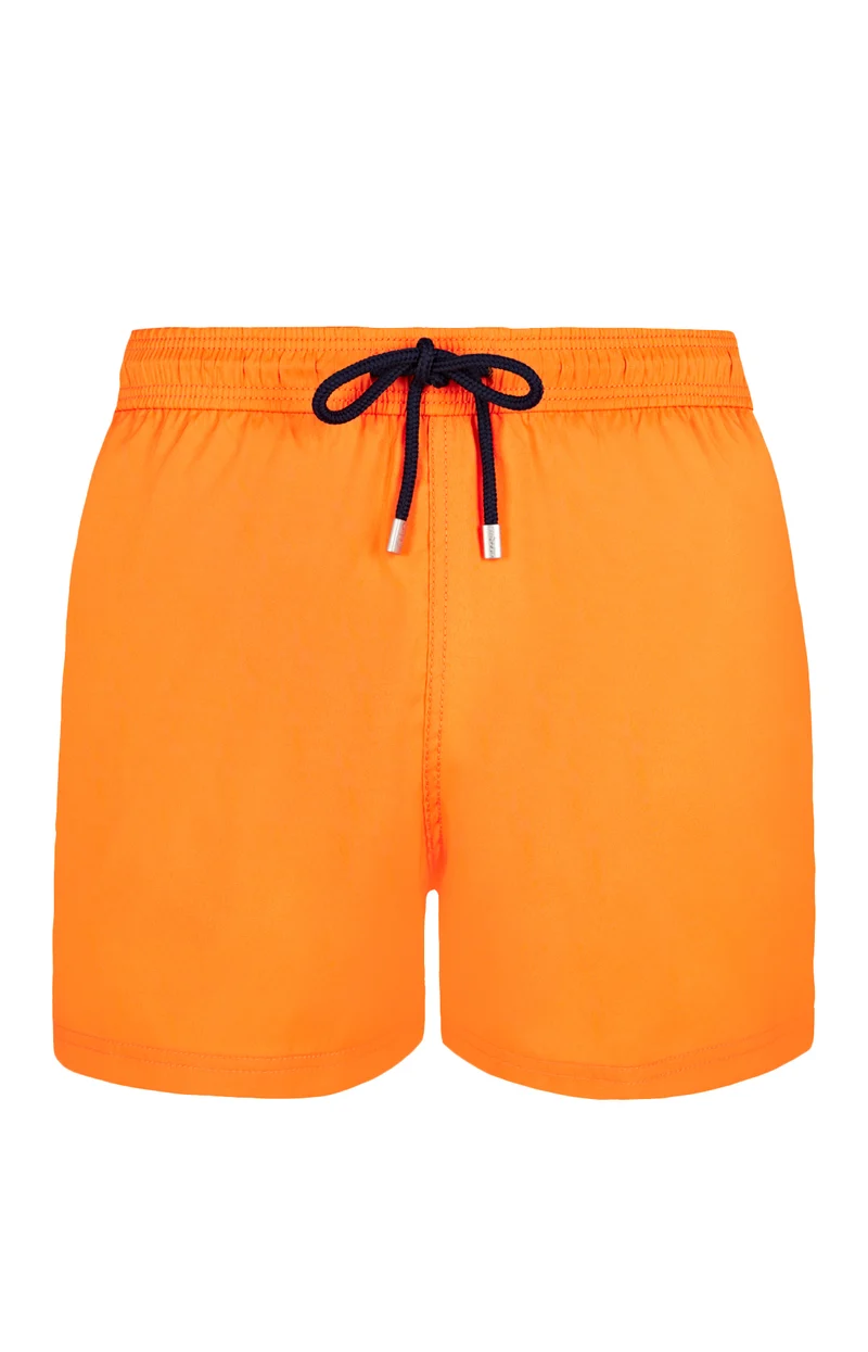 Short de bain Polyester recyclé - Orange