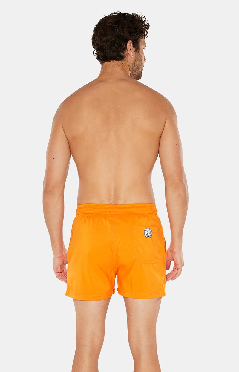 Short de bain Polyester recyclé - Orange