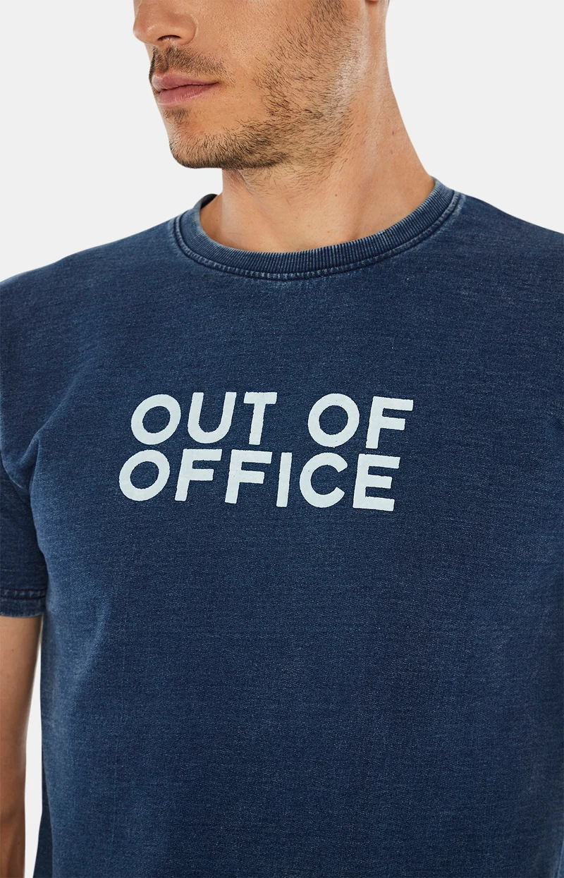 Tee-shirt Out-of-office Denim