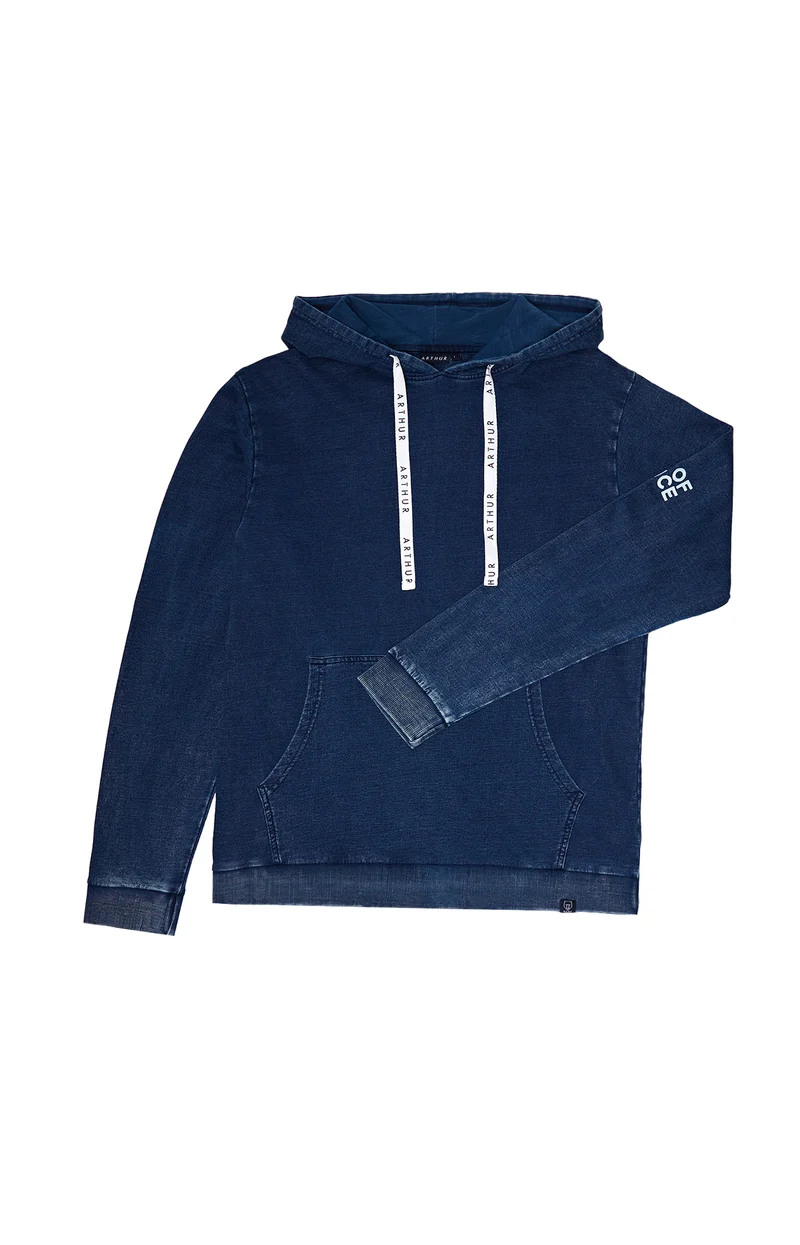 Hoodie Out-of-Office - Denim